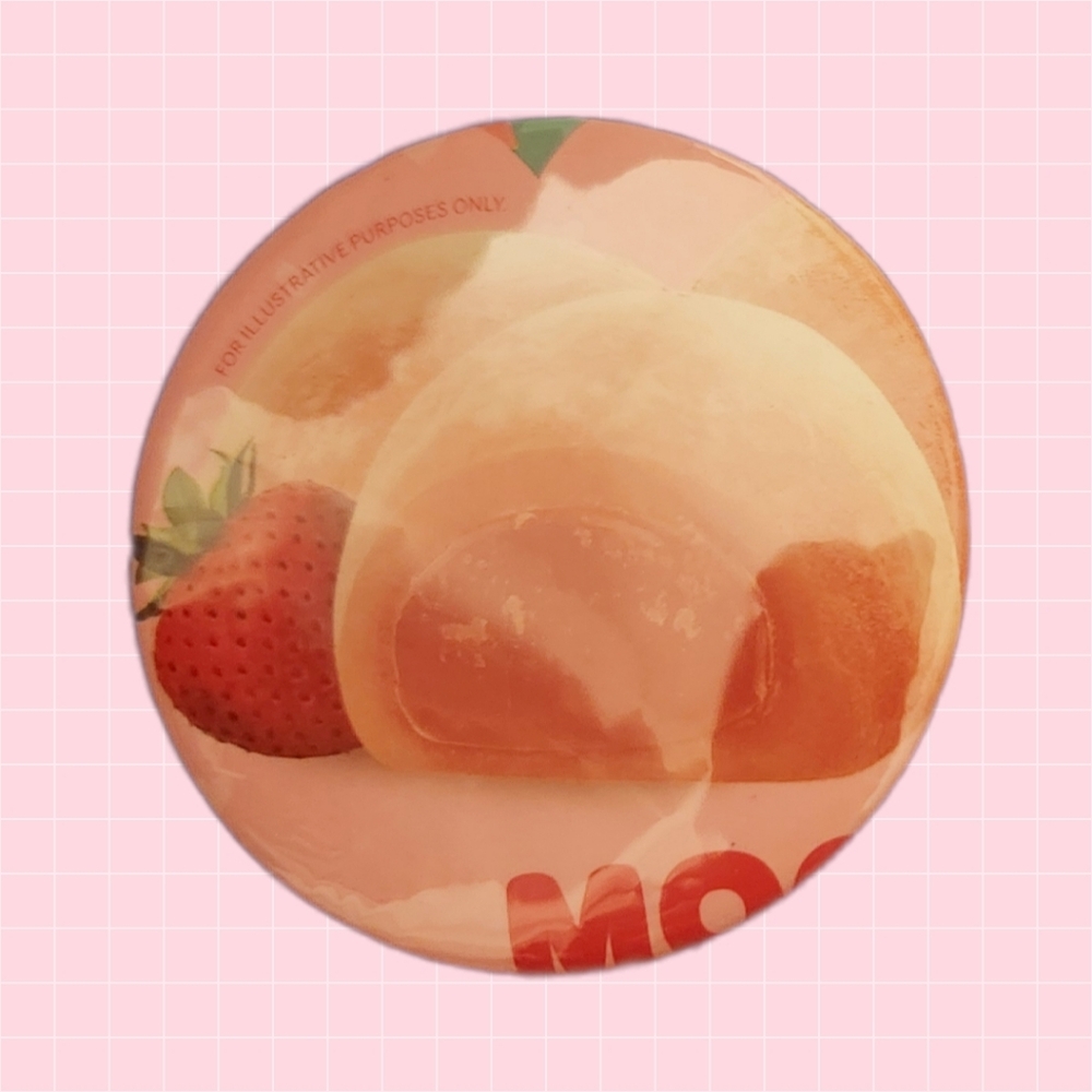 Strawberry Mochi 2" Pin